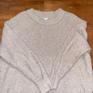over sized sweater